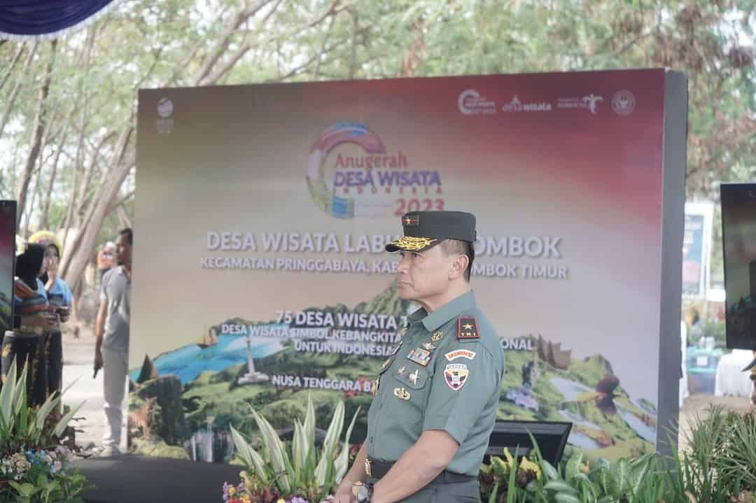 Danrem 162/WB Dampingi Menparekraf RI Kunjungan kerja di Lombok Timur