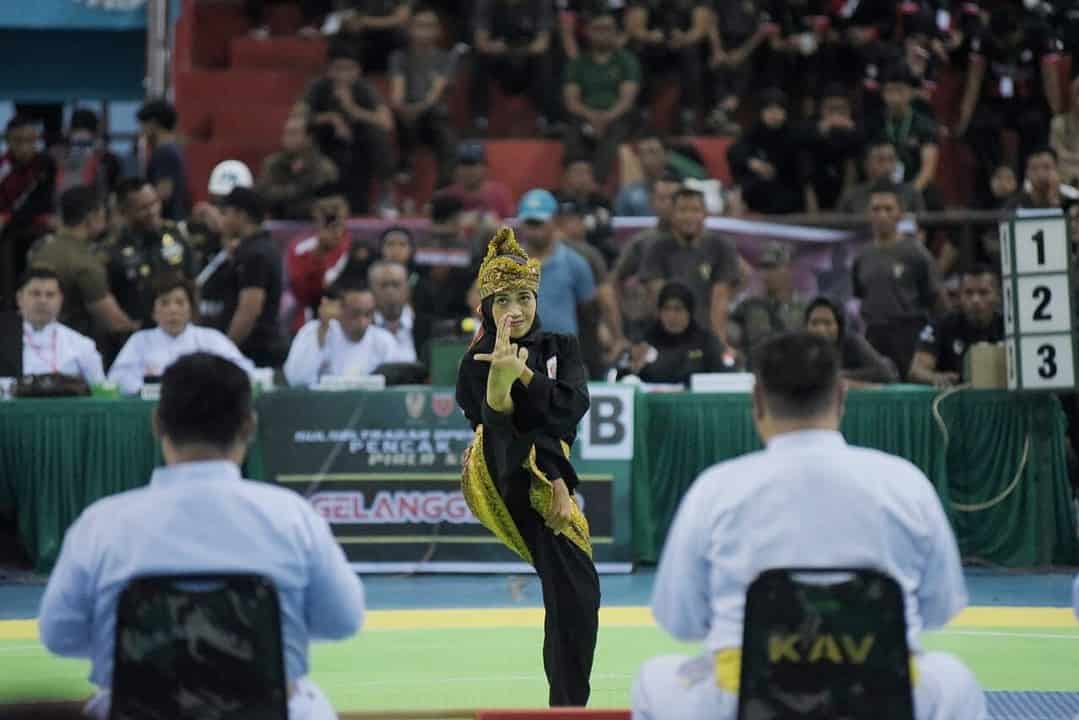 Buka Open Tournament Pencak Silat Piala Kasad, Pangdam XIV/Hsn Harap Pesilat Berbudi Luhur dan Berprestasi