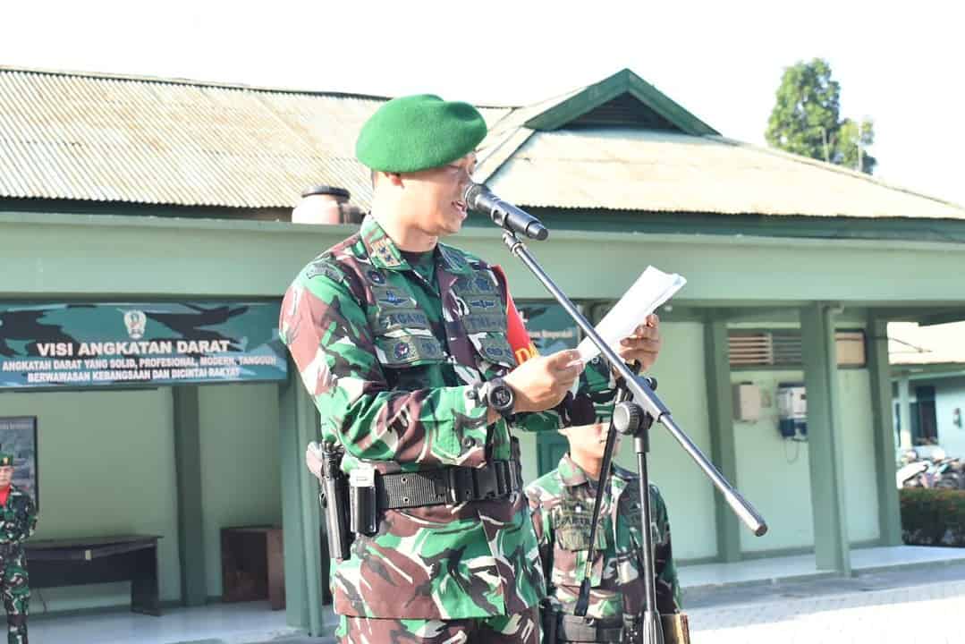 Dandim 1002/HST Pimpin Langsung Upacara Harkitnas ke 115 Dengan Tema "Semangat Untuk Bangkit"