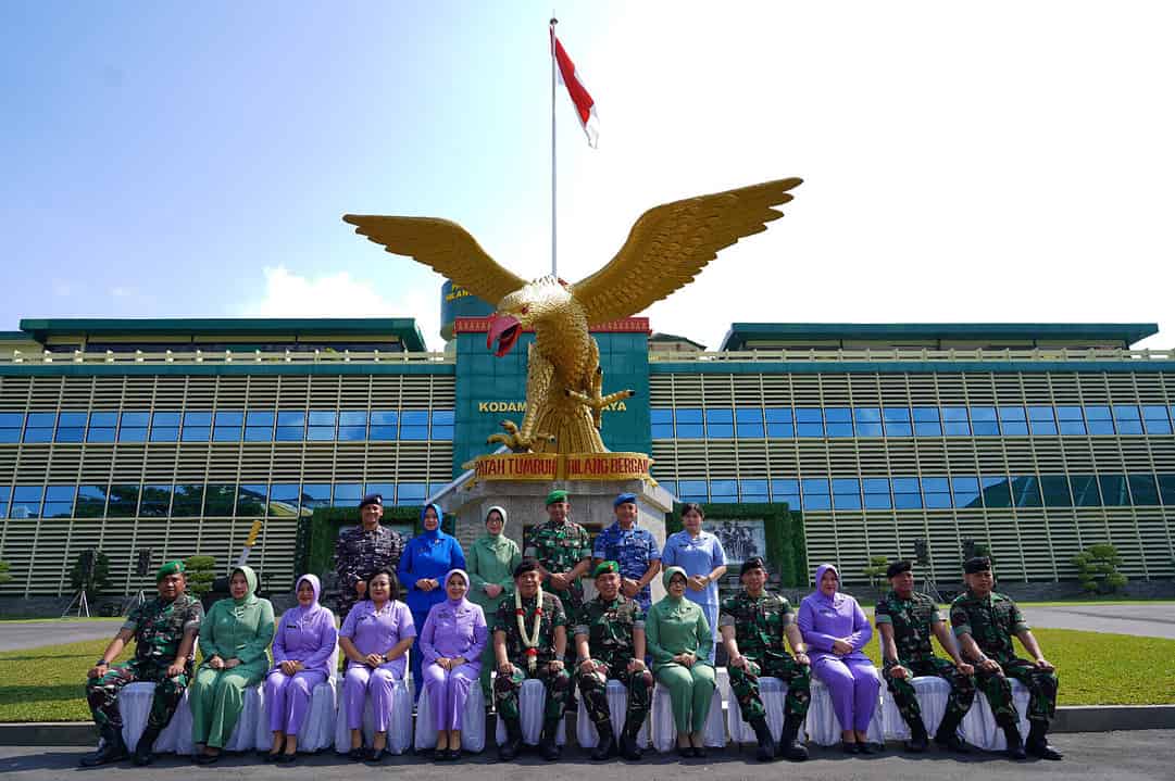Pangdam II/Sriwijaya Terima Kunjungan Pangkogabwilhan I di Palembang
