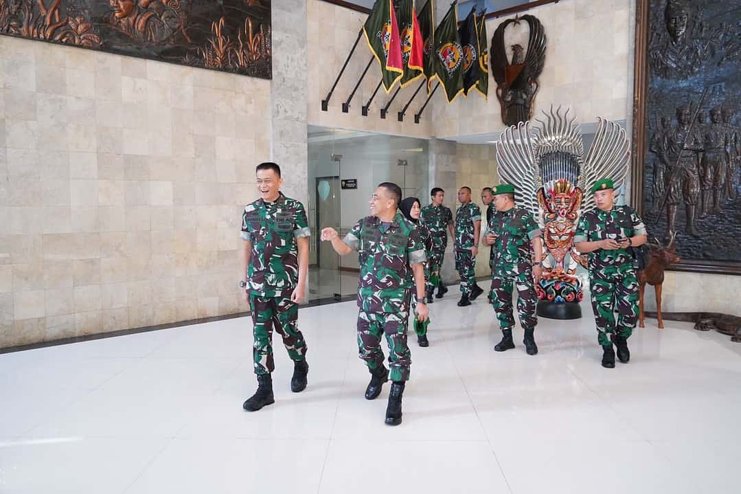 Pangdam IX/Udayana Terima Audiensi Direktorat Keuangan Angkatan Darat (Dirkuad)