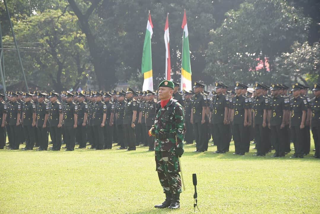 Pgs Danrindam Jaya Lantik 632 Prajurit Diktuba TNI AD