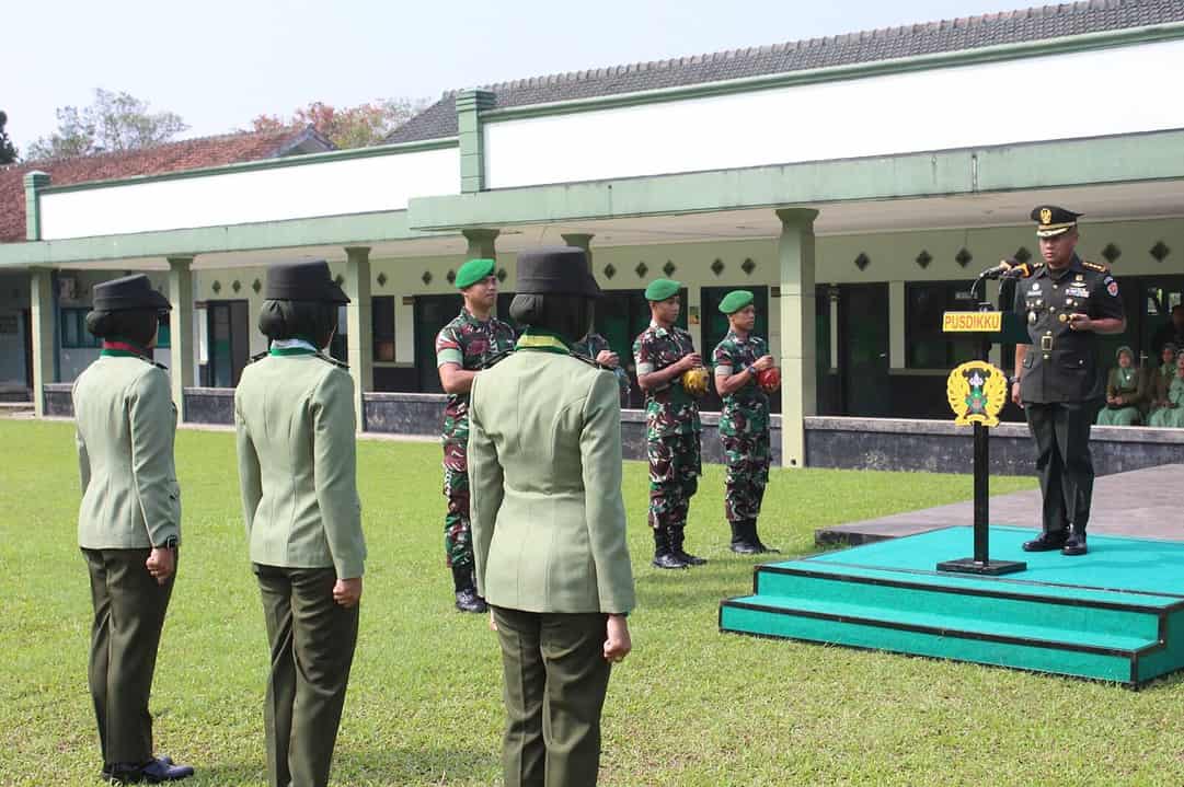 Penutupan Siswa Dikcabpaku Abit Diktukpa TNI AD Gel II TA. 2023