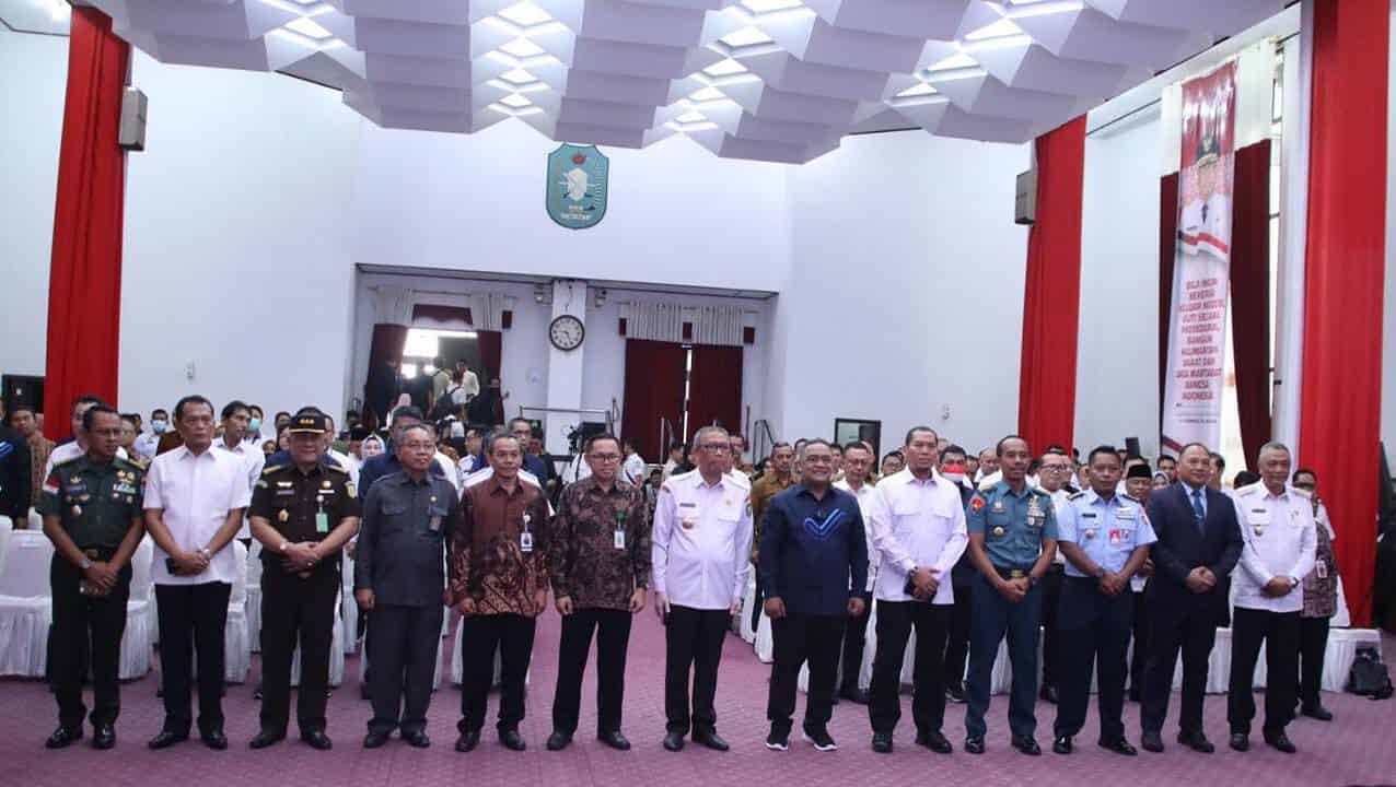 Asintel Kasdam XII/Tpr Hadiri Rakor Terbatas Sosialisasi Undang-undang No. 8 tahun 2017 oleh BP2MI