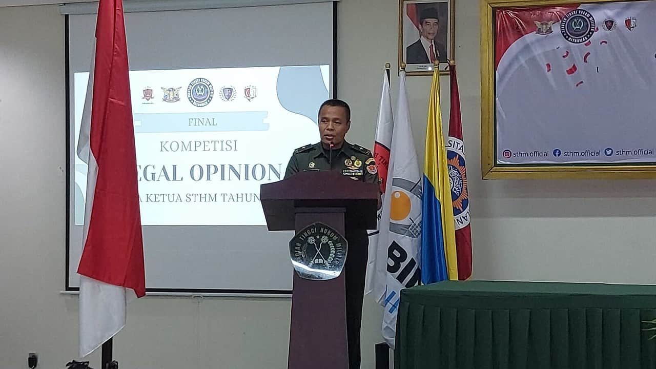 Ketua STHM Buka Final Legal Opinion Competition