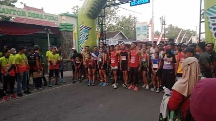 Pasukan Langit Yonif PR 501 Divif 2 Kostrad Kembali Ukir Prestasi Dalam Event Sragen 5 Km Run