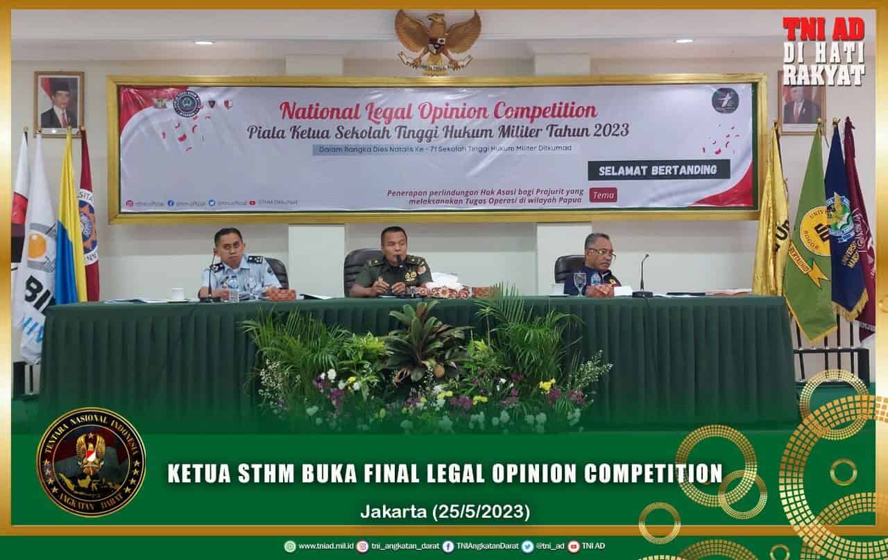 Ketua STHM Buka Final Legal Opinion Competition