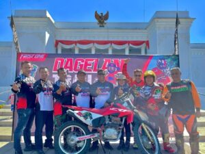 Dandim 0824/Jember Ikuti Ngetrail Bareng Baksos, Imbau Jaga Persatuan dan Kesatuan