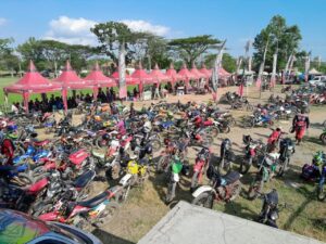 Dandim 0824/Jember Ikuti Ngetrail Bareng Baksos, Imbau Jaga Persatuan dan Kesatuan