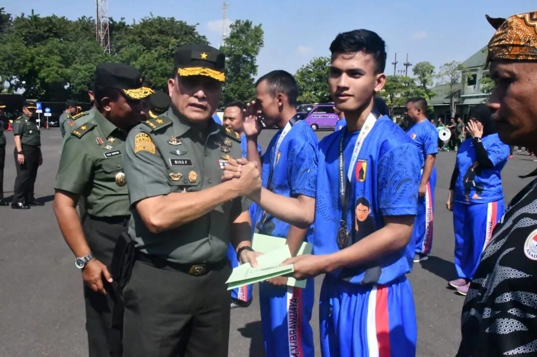 Kodam V Brawijaya Raih Sederet Prestasi Di Kejurnas Pencak Silat Piala