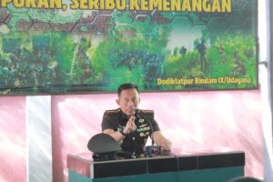 Danrindam IX/Udayana Buka Dikjurbaif Abit Diktukba TNI AD TA 2023