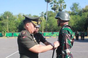 Danrindam IX/Udayana Buka Dikjurbaif Abit Diktukba TNI AD TA 2023