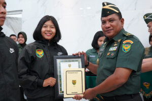 Pangdam Apresiasi Prestasi Kontingen Pencak Silat Piala Kasad Kodam II/Sriwijaya
