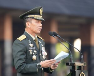 Aster Kasad Pimpin Upacara Hari Lahir Pancasila Tahun 2023 di Mabesad