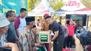 Melalui Olah Raga Bersama, Tingkatkan Sinergitas TNI-POLRI di Wilayah Kabupaten Lotim
