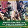 Patroli Pelayanan Kesehatan dari Satgas Yonif 721/Mks Untuk Masyarakat Papua