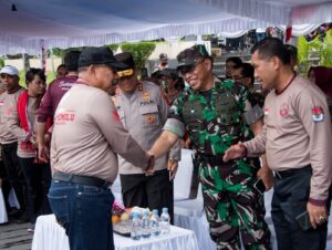 Kasdam Pattimura Wakili Pangdam Tandatangani Deklarasi Pemilu