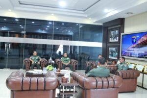 Pangdam XII/Tpr Terima Kunjungan Tim Pengawasan Post Audit Itjenad