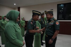 Terima Laporan Korps Kenaikan Pangkat Pati, Kasad : Jadilah Agent of Change di Satker Masing-Masing