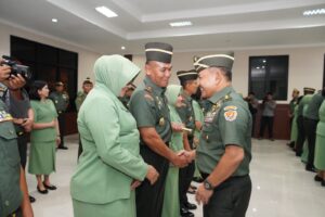 Terima Laporan Korps Kenaikan Pangkat Pati, Kasad : Jadilah Agent of Change di Satker Masing-Masing