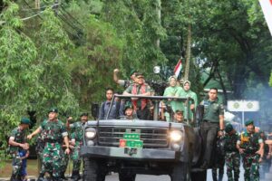 Kasad Tinjau Pembangunan Perumahan Prajurit Yonif Raider 323/BP