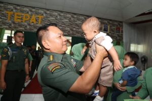 Kasad Tinjau Pembangunan Perumahan Prajurit Yonif Raider 323/BP