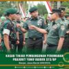 Kasad Tinjau Pembangunan Perumahan Prajurit Yonif Raider 323/BP