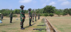 Tingkatkan Kemampuan Prajurit, Pendam II/Sriwijaya Gelar Latihan Menembak