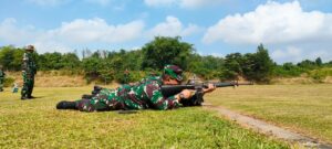 Tingkatkan Kemampuan Prajurit, Pendam II/Sriwijaya Gelar Latihan Menembak