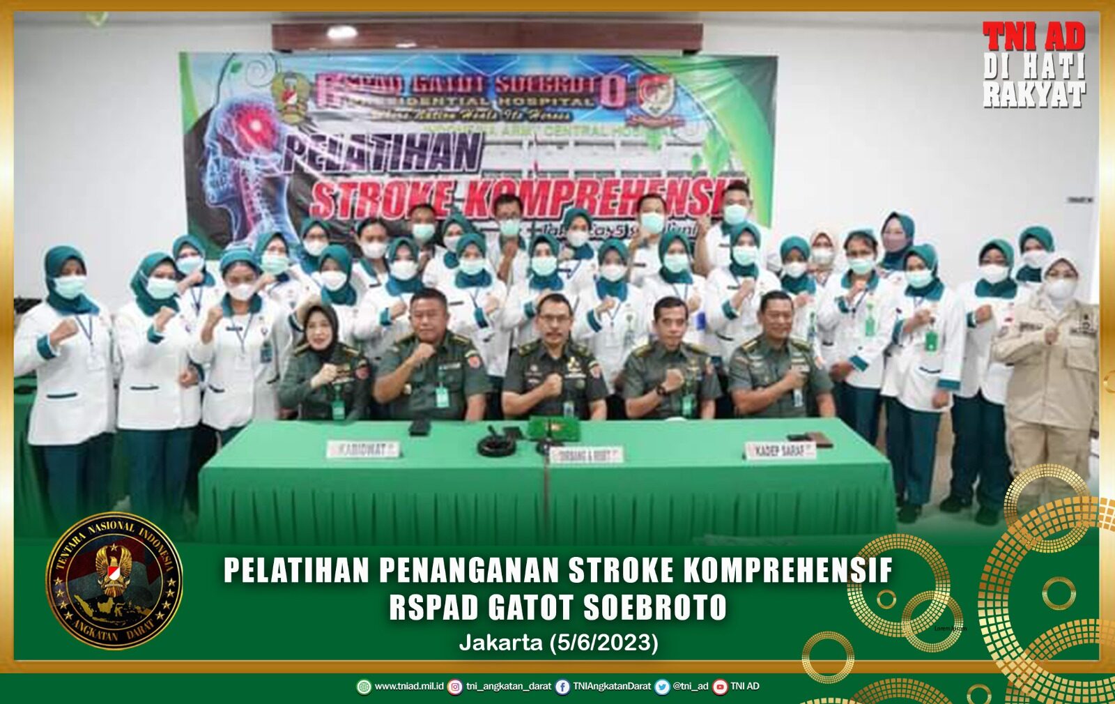 Pelatihan Penanganan Stroke Komprehensif RSPAD Gatot Soebroto