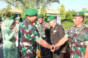 Tradisi Lepas Sambut Dandim Aceh Timur