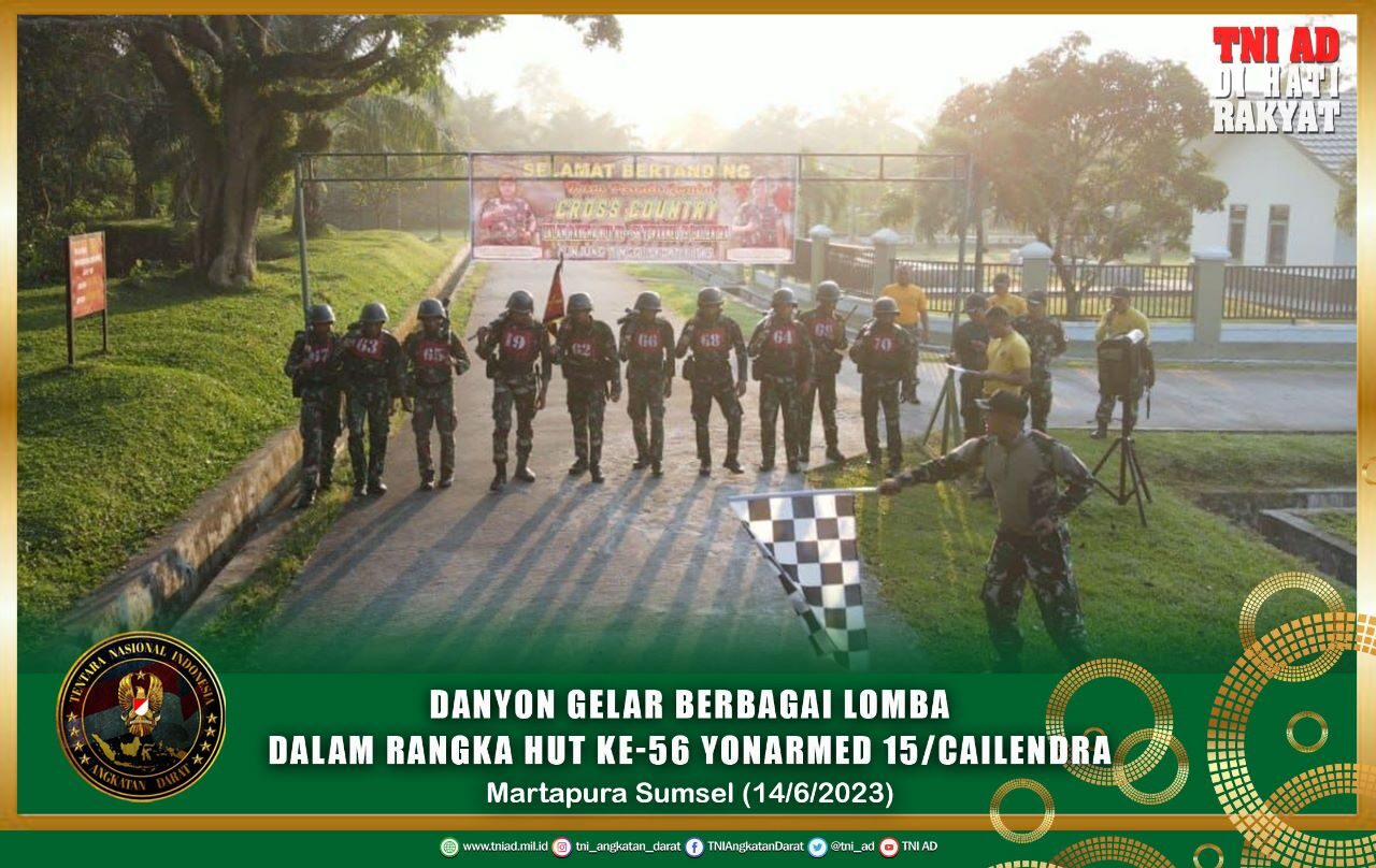 Danyon Gelar Berbagai Lomba Dalam Rangka Hut Ke-56 Yonarmed 15/Cailendra