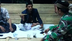 Pererat Silaturahmi, Babinsa Koramil 0602-11/Tirtayasa Komsos Bersama Tokoh Agama