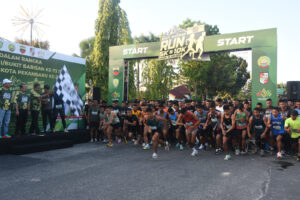 Peringati HUT Ke-73 Kodam I/BB, Korem 031/Wira Bima Gelar Fun Run 5K dan 10K.