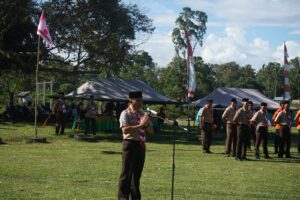 Dandim 0408/BS Buka Kegiatan Persami Saka Wira Kartika Kodim 0408/BS