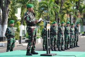 Sepuluh Finalis Lomba Babinsa Inspiratif Peroleh Penghargaan dari Danrem 084/Bhaskara Jaya