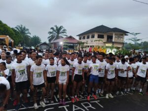 Prajurit Yonif 144/JY Mengukir Prestasi di HUT Bhayangkara Ke-77