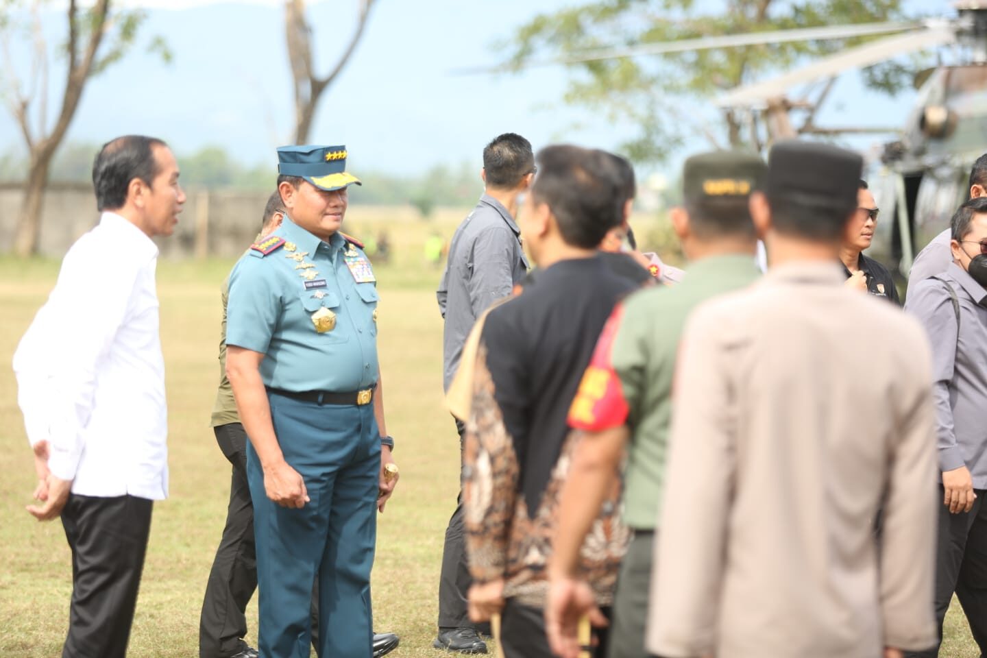 Kasdam IM Dampingi Presiden RI Pada Acara Kick Off Pelaksanaan ...