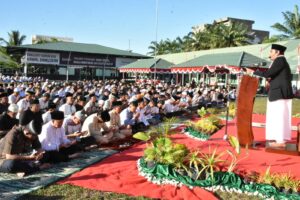 Korem 023/KS Laksanakan Sholat Idul Adha 1444 H/2023 M