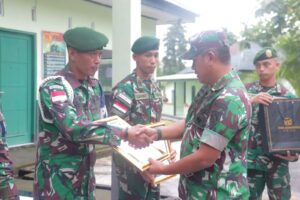 Satgas Yonarmed 1 Kostrad Kembali Peroleh Penghargaan dari Pangdam XVI/Pattimura