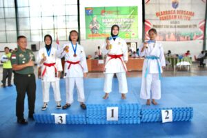 Jelang HUT ke-65, Kodam XII/Tpr Gelar Kejuaraan Karate INKAI