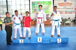 Jelang HUT ke-65, Kodam XII/Tpr Gelar Kejuaraan Karate INKAI