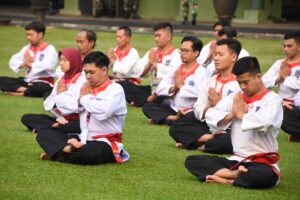 Ditandai Dengan Pemukulan Gong, Pangdam Jaya Buka Munaslub PPS Betako Merpati Putih 2023