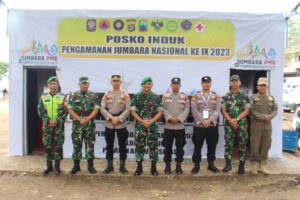 Dandim 0421/LS Tinjau Lokasi Jumbara Nasional PMR Ke-IX