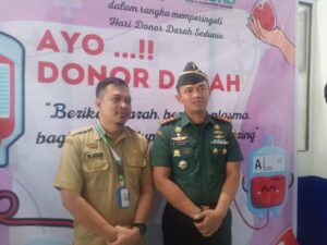 Sambut HUT KE-65 Kodam VI Mlw, Kodim 1002/HST Dan Yonif 621/Mtg Sumbang 102 Kantong Darah