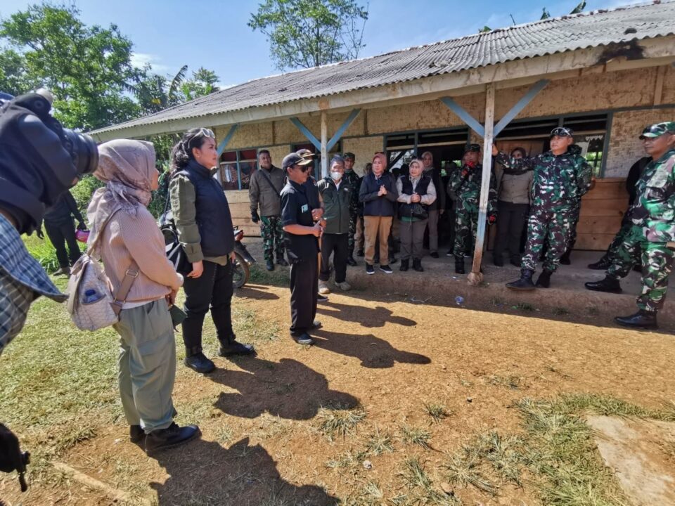 Kasrem 062/TN Dampingi Pangdam III/Siliwangi Kunker Di Wilayah Korem 062/TN