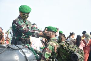 Pembaretan dan Penyematan Brevet Yudha Wastu Pramuka, Awal Sahnya Bergabung Dalam Keluarga Besar Infanteri