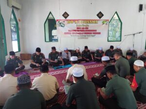 Wujud Syukur, Kodim 1002/HST Gelar Doa Bersama Dalam Rangka HUT Ke-65 Kodam VI/MLW