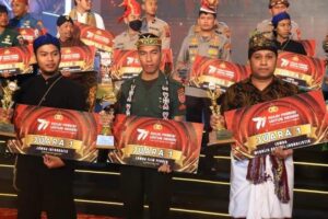 Pratu Abdurrahman Raih Juara 1 Lomba Konten Kreatif Film Pendek HUT Ke-77 Bhayangkara Polri