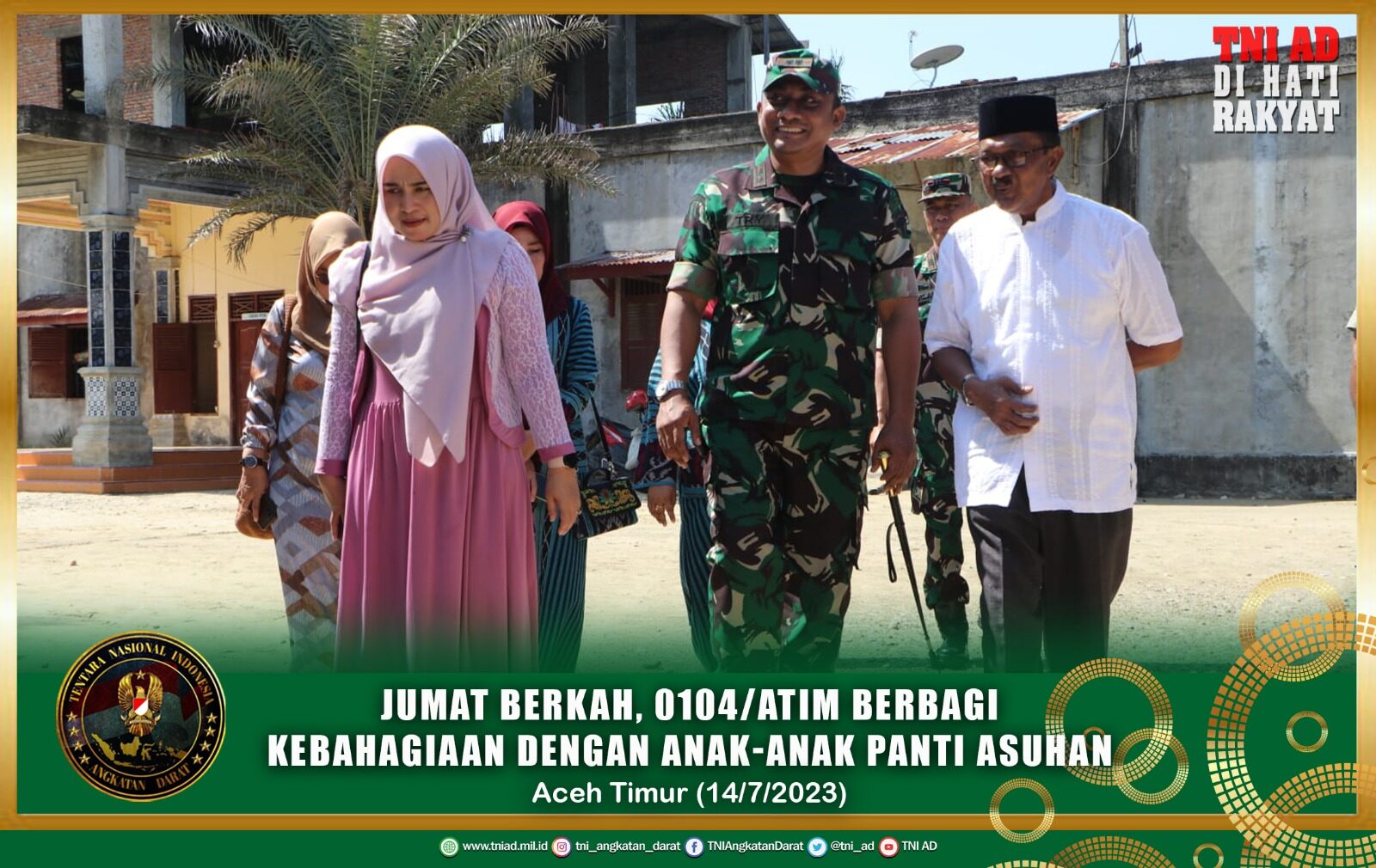 Jumat Berkah, 0104/Atim Berbagi Kebahagiaan Dengan Anak-Anak Panti Asuhan